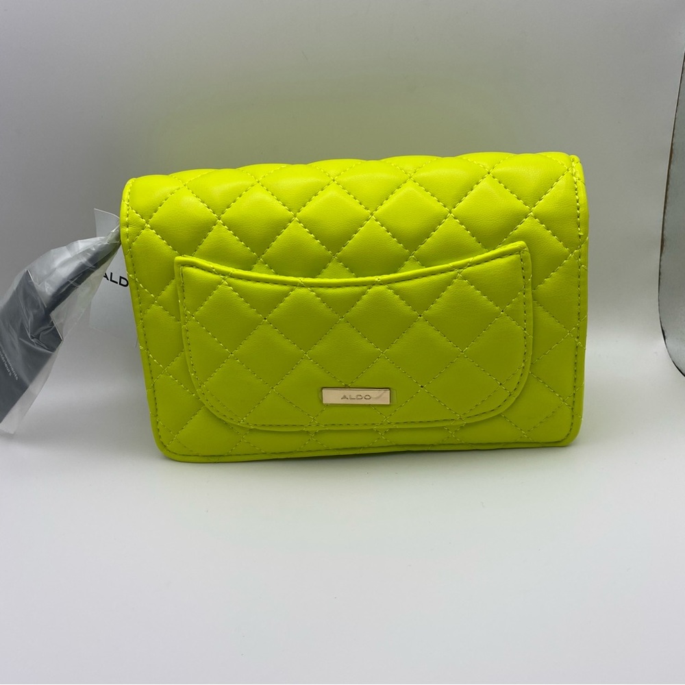 Aldo Neo Green Bressanvido Women's Crossbody Shoulder Strap Bags - Picture 10 of 12
